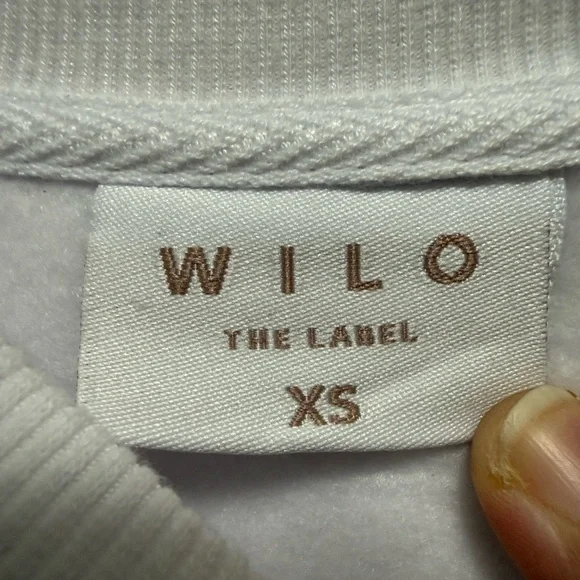 White Tennis Club Graphic Crewneck Pullover - Picture 3 of 6